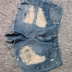 Jean shorts